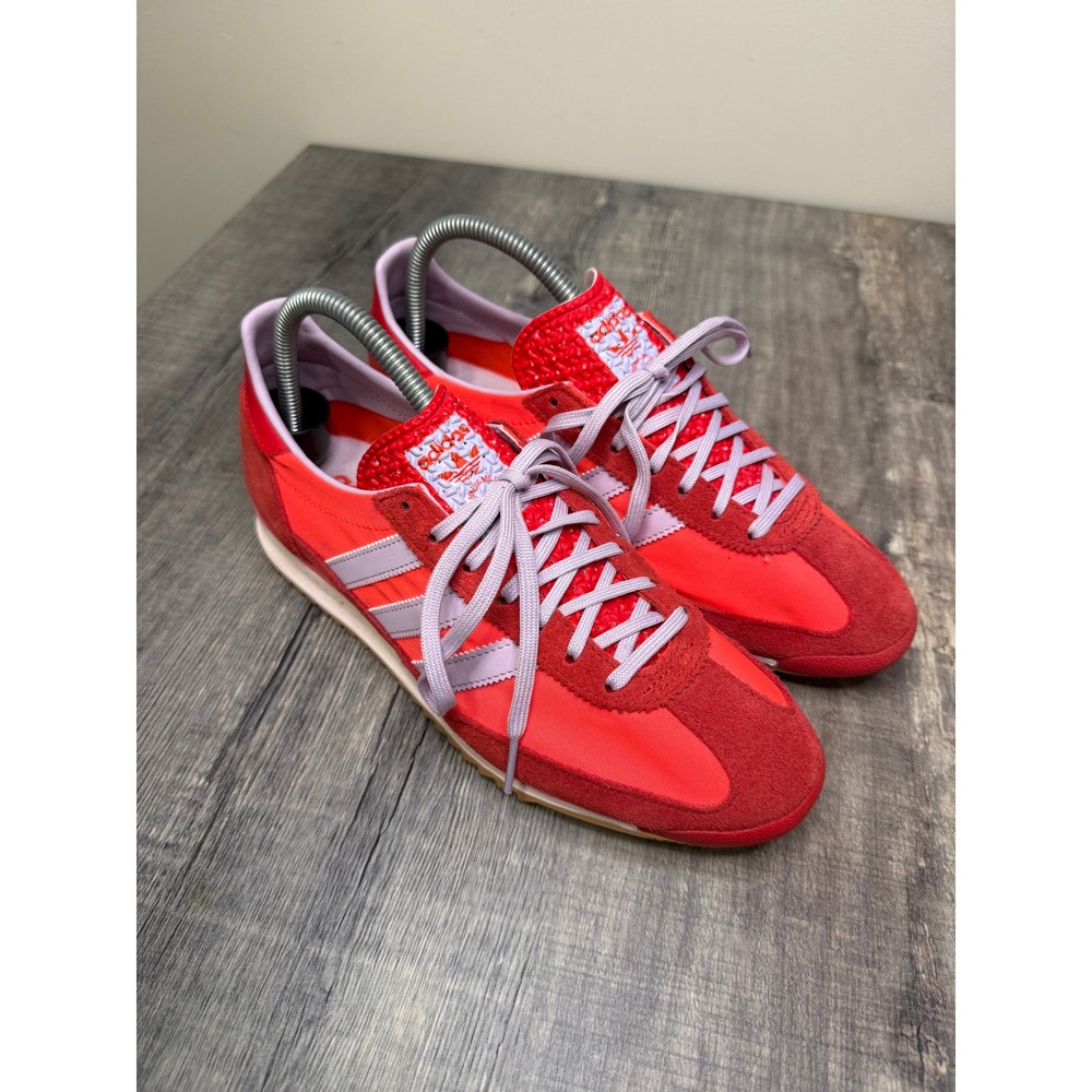Adidas SL 72 RS Red Pink Purple JH7392 Women 8 Low Top Sneakers
